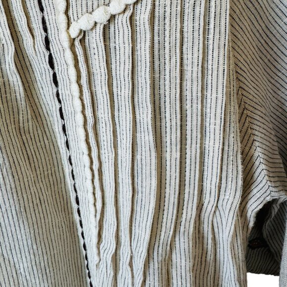 Layerz Clothing Wander Dress Cover Up Lightweight Gauzy Sheer Boho Embroidery - Picture 13 of 16